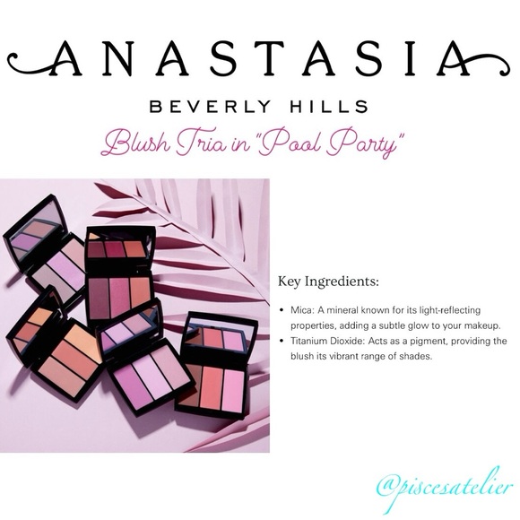 Anastasia Beverly Hills Pool Party Blush Trio, Full Size - Picture 11 of 13